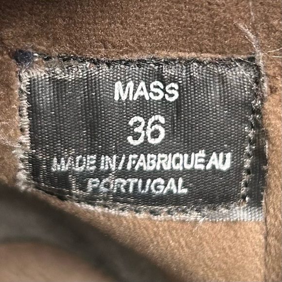 Bos. & Co Red Ankle Boots with Side Zipper - Picture 7 of 9